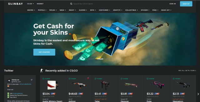 Skinbay a replacement for bitskins