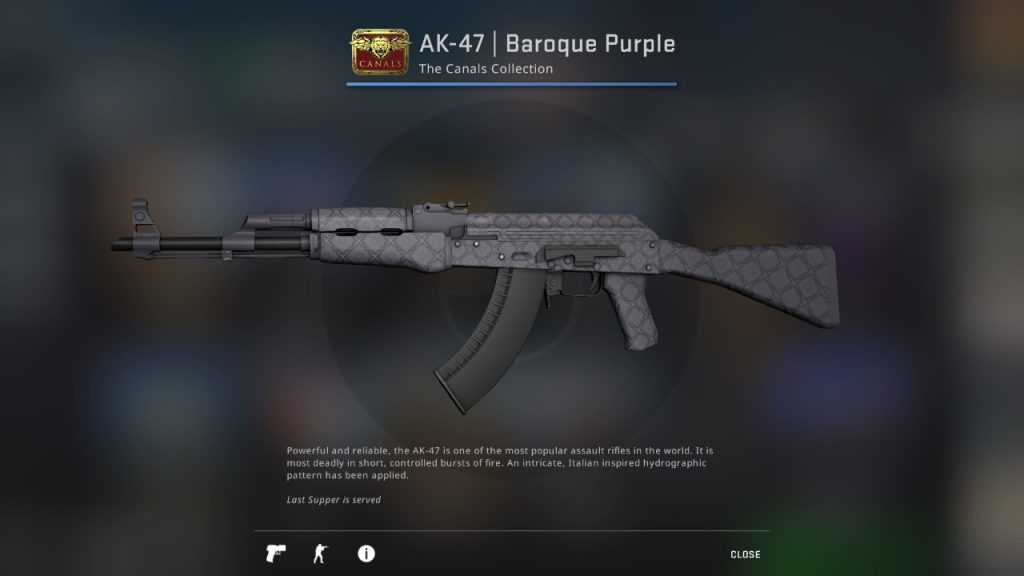 AK-47 | Baroque Purple