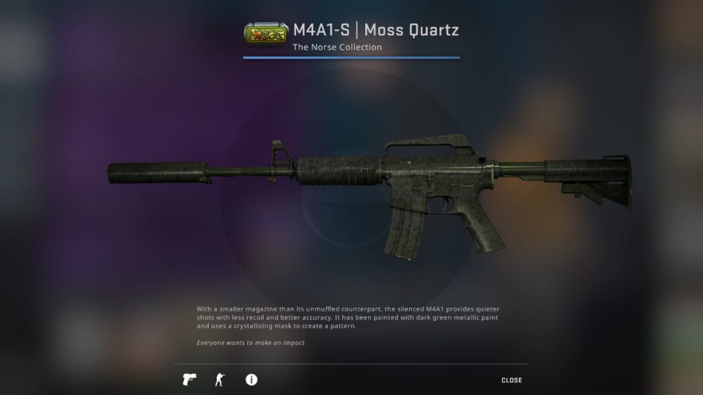 M4A1-S | Moss Quartz