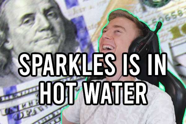 Sparkles the Counter-Strike Youtuber is in hot water